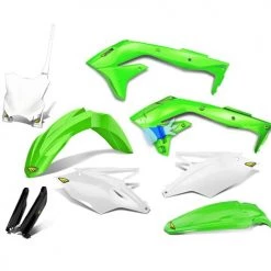 Cycra - Powerflow Plastics Kit Kawasaki KXF450 16-17 OEM -Plastics, Bike Parts Shop cy9318 02 1000x